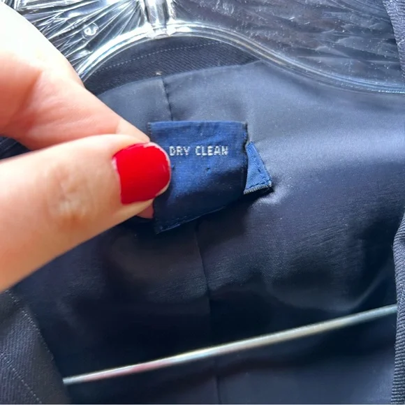 J. Crew Navy Pinstripe Blazer women’s 6 classic professional business - Picture 5 of 7